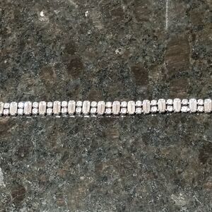 Elegant Silver Tone Bracelet By Kramer Of New York